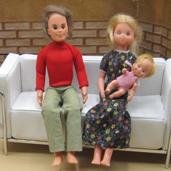 Mattel Vintage Sunshine Family Dolls (set of 3) - Picture 1 of 4